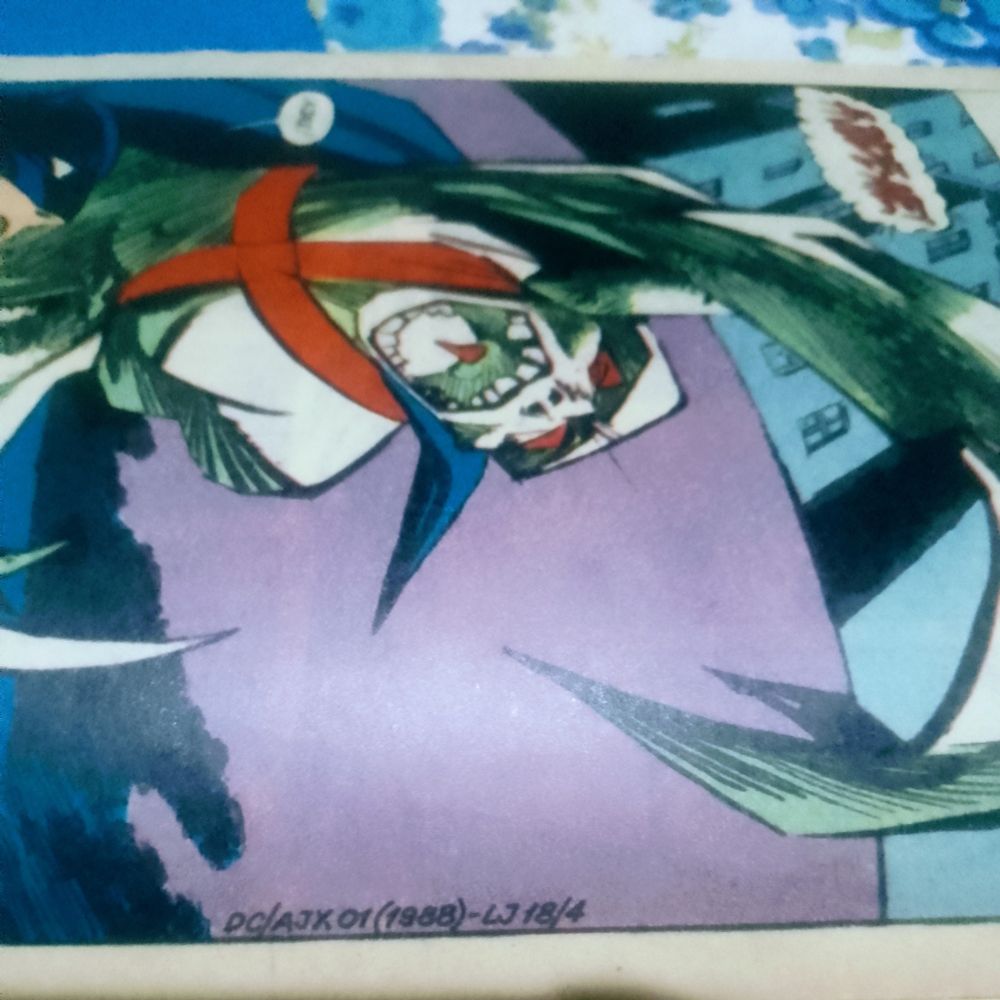 Página da história do Ajax publicada em Liga da Justiça Internacional 18 em junho de 1990 pela Editora Abril. 