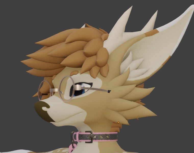 Picture of new hair from side without the bangs