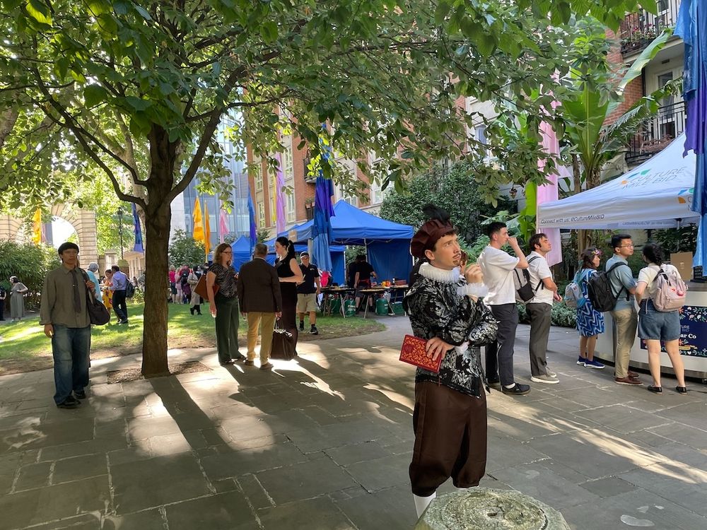 Wandering Bard in Postman's Park Midsummer Fayre