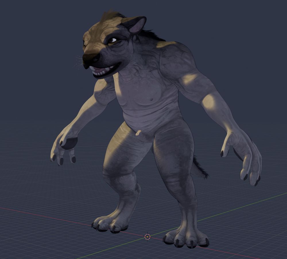 Male monster WIP