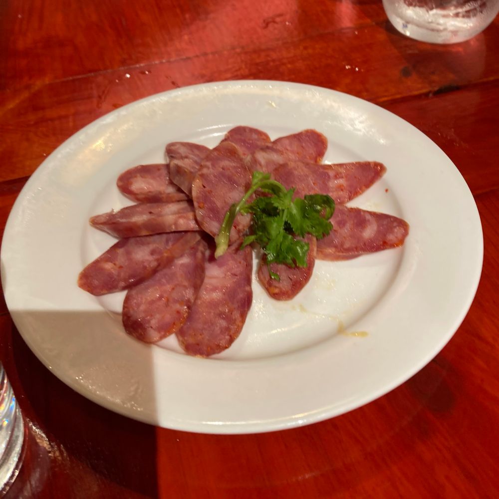 丸の内・味坊之家の羊肉腸詰