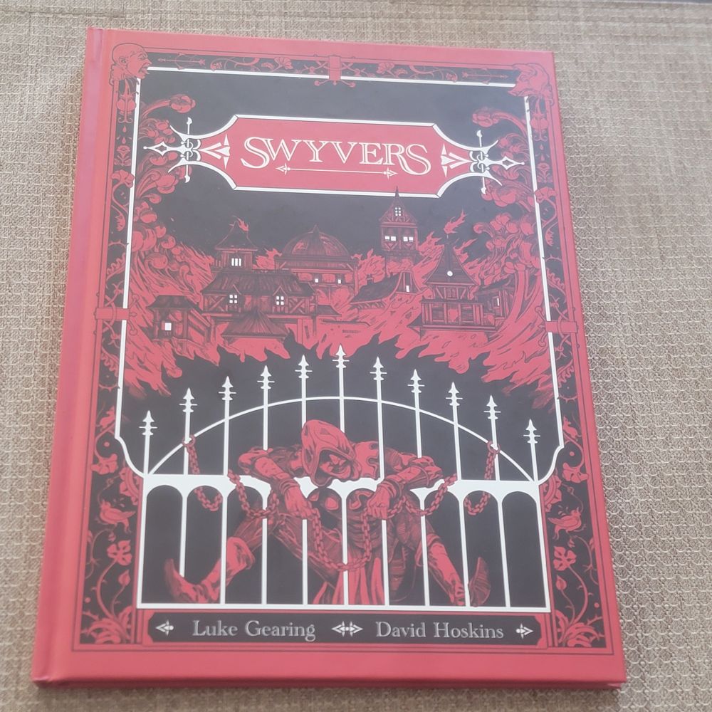 RPG Rulebook for Swyvers by Luke Gearing & David Hoskins.