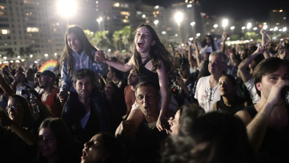 More than 2 million fans attend Lady Gaga's free concert at Rio's Copacabana Beach