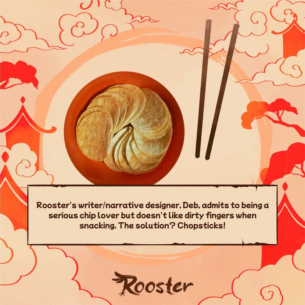For #ScreenShotSaturday , we’re introducing you to a new FUN way to each chips ☺️😊
 #PotatoChipDay #Explore #StickyBrainStudios #GameDev #Rooster