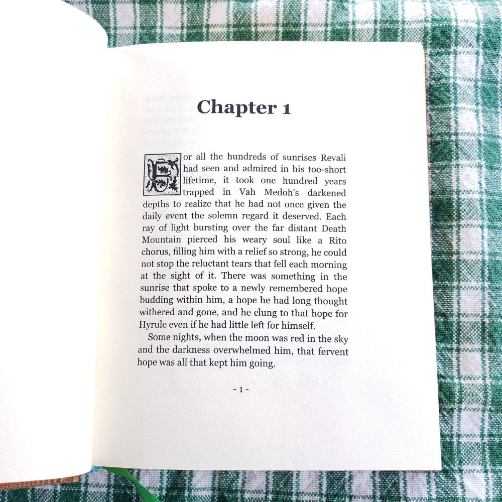 The first chapter page of the book.
