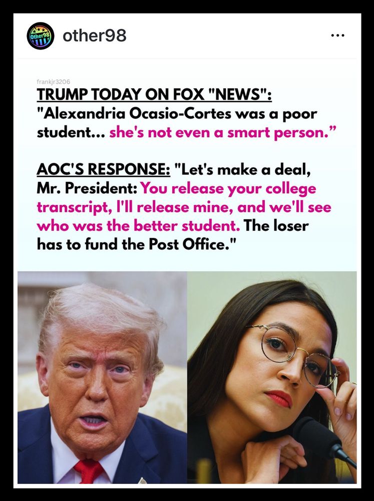 Let's get em AOC