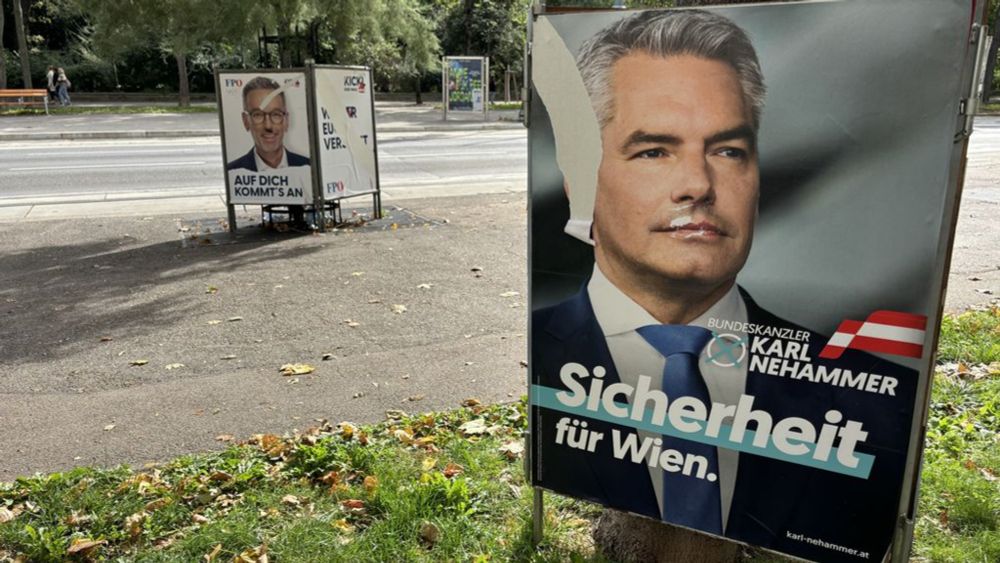 Radicaal-rechtse FPÖ koerst af op zege bij verkiezingen Oostenrijk