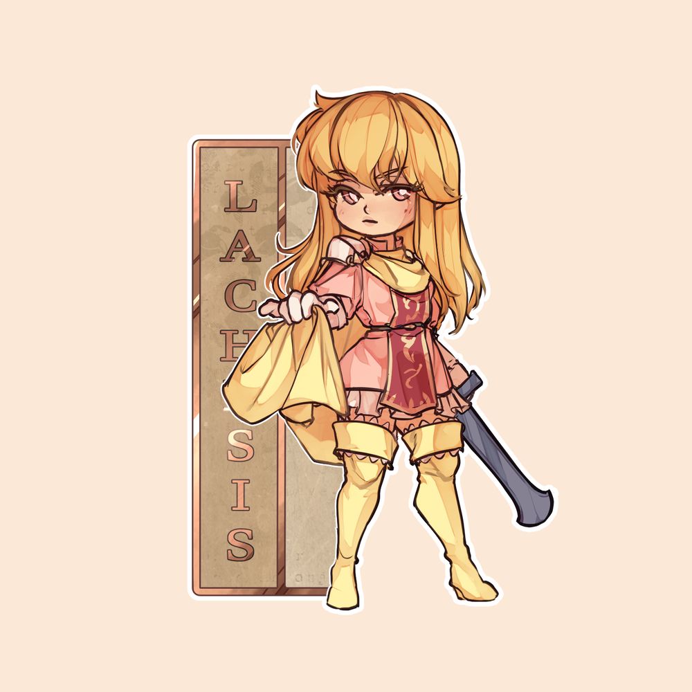 Fanart of Lachesis from Fire Emblem.