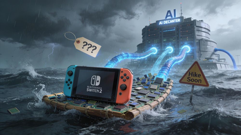 Nintendo Switch 2、メモリ不足でコスト高騰、値上げの危機に直面