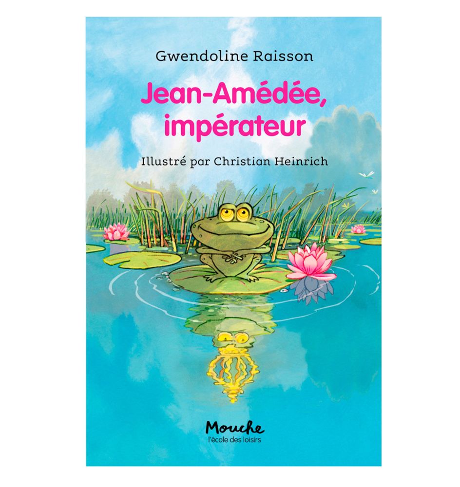 "Jean-Amédée, impérateur" vient de paraître dans la collection Mouche de L'école des loisirs. Un roman écrit par mes soins et illustré par Christian Heinrich.