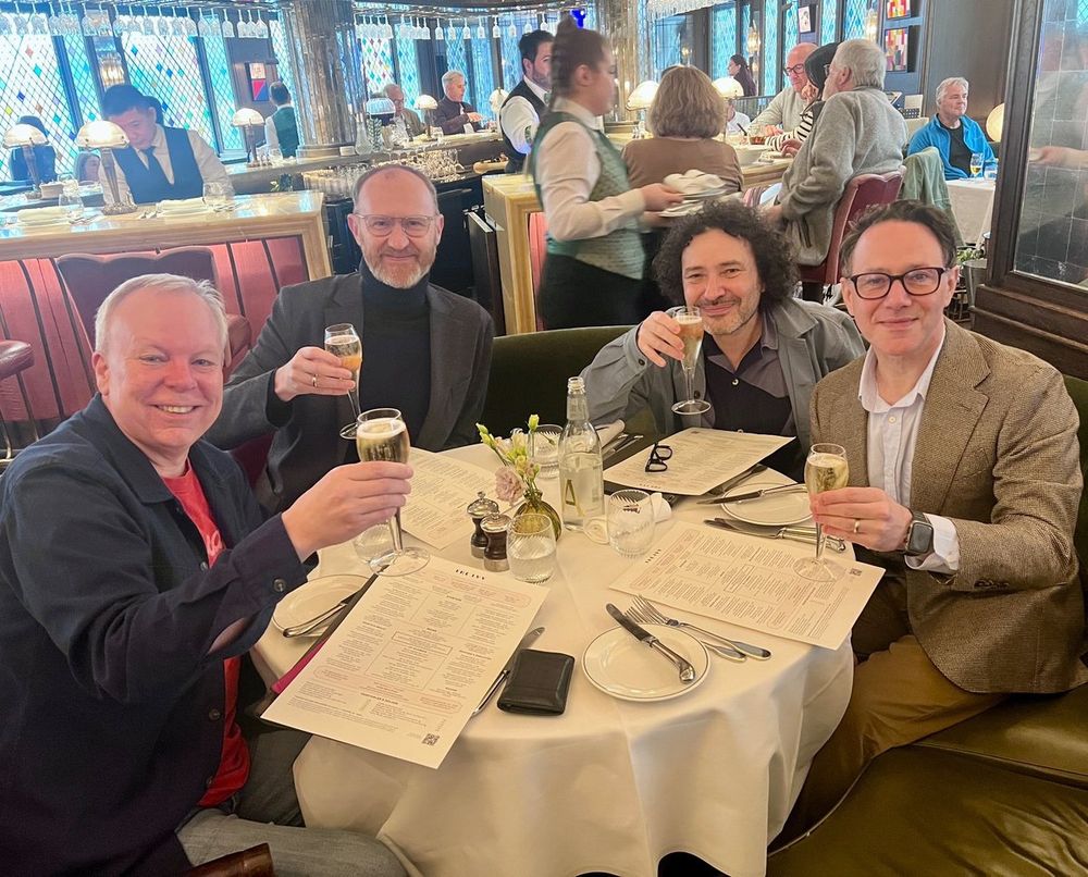Left to right: Steve Pemberton, Mark Gatiss, Jeremy Dyson and Reece Shearsmith