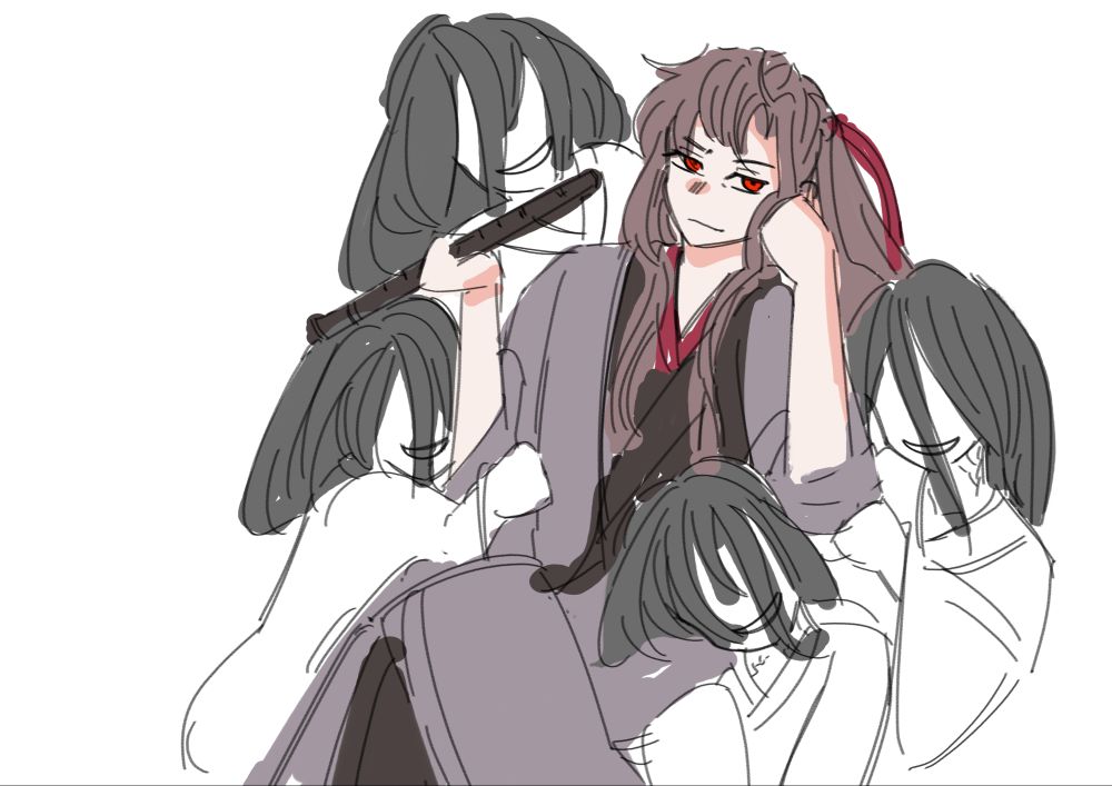 Yiling patriarch wei wuxian and his ghost girls