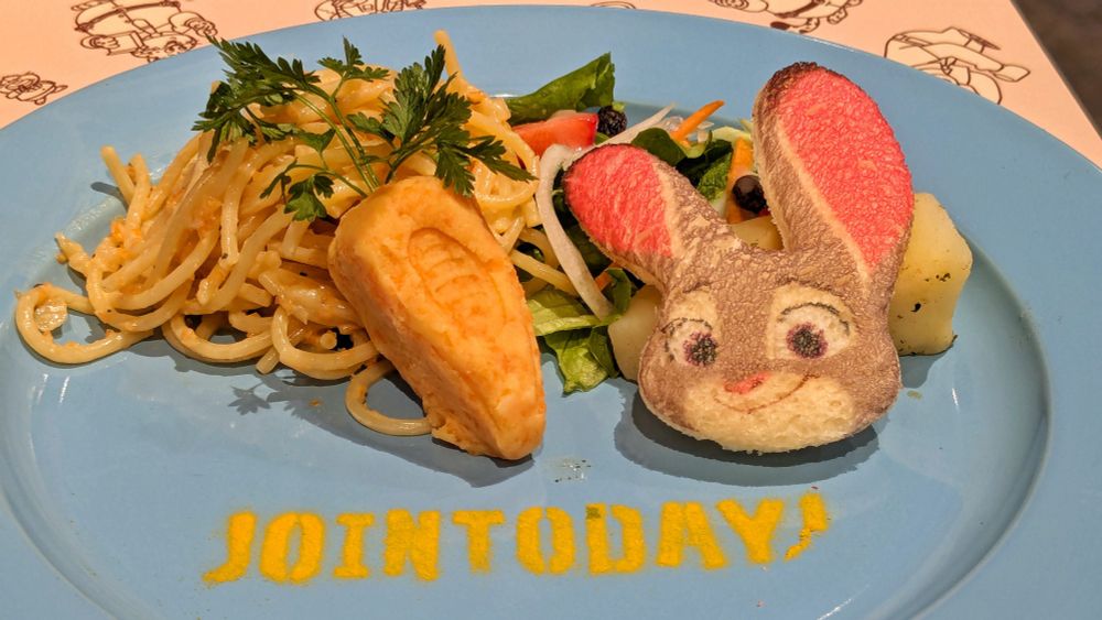 Judy Hopps carrot pasta