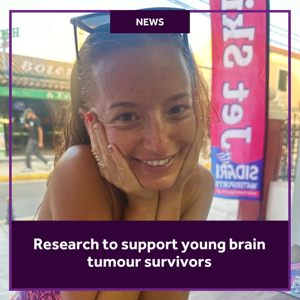Research to support young brain tumour survivors