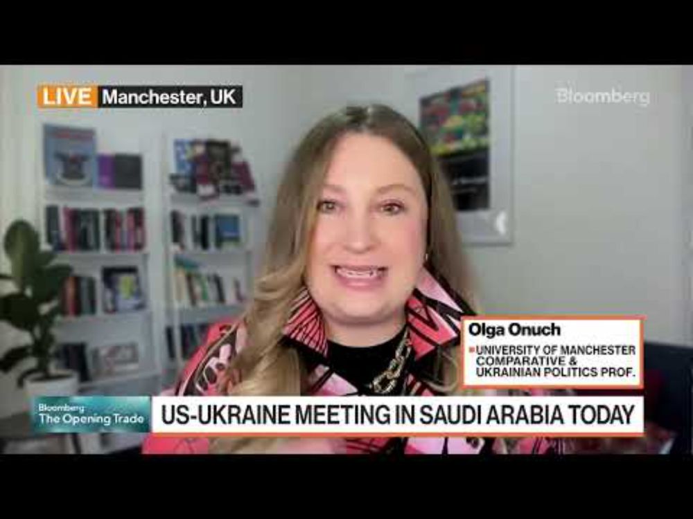 Professor Olga Onuch on Bloomberg TV