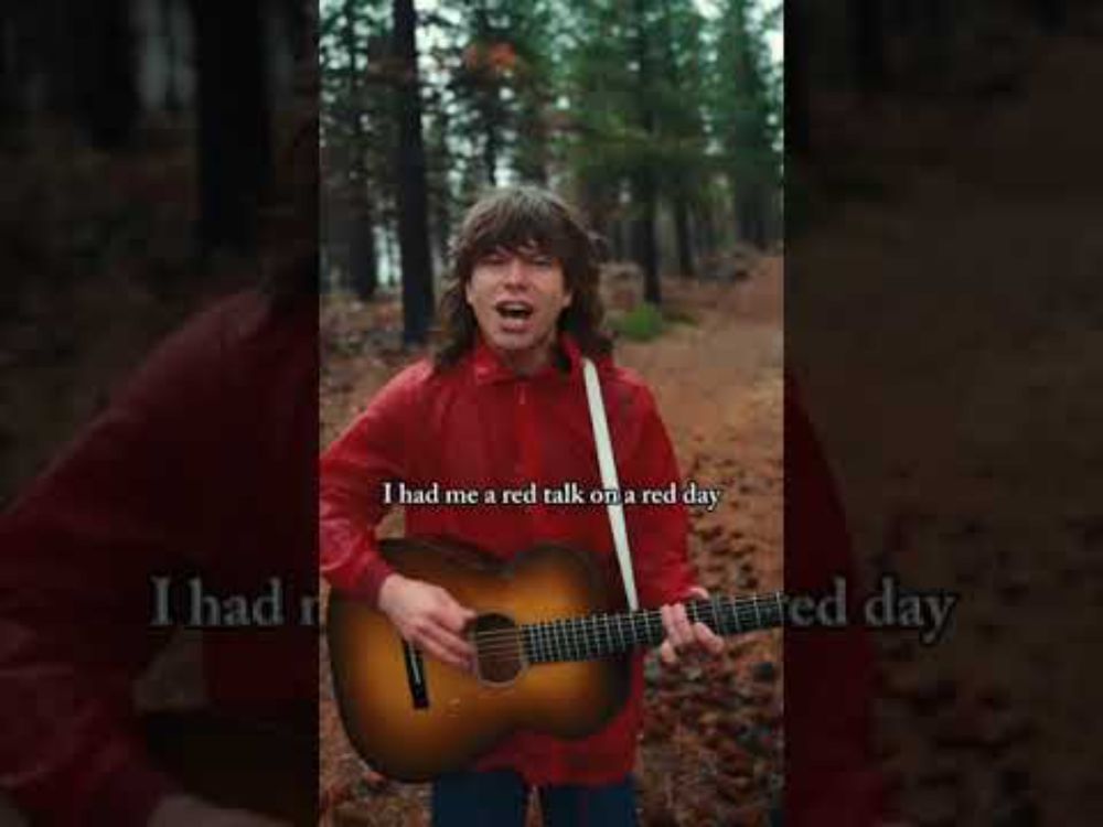 RED IS OUT WEDNESDAY #singersongwriter #country #folk #song