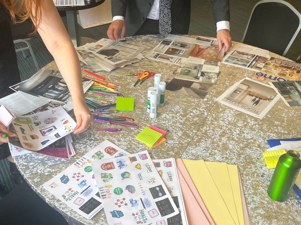 Building the Bridge; Strengthening Infrastructure for Public Engagement. Collective Intelligence Workshop at University of Limerick. Resources, policies, support systems needed to build stronger infrastructure
Zines: collaborative, inclusive, and a little bit analog.
#PublicEngagement #OpenResearch
