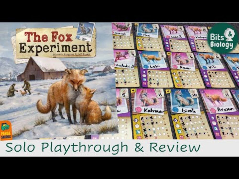 The Fox Experiment Playthrough, Review, & Historical Context | Bits & Biology