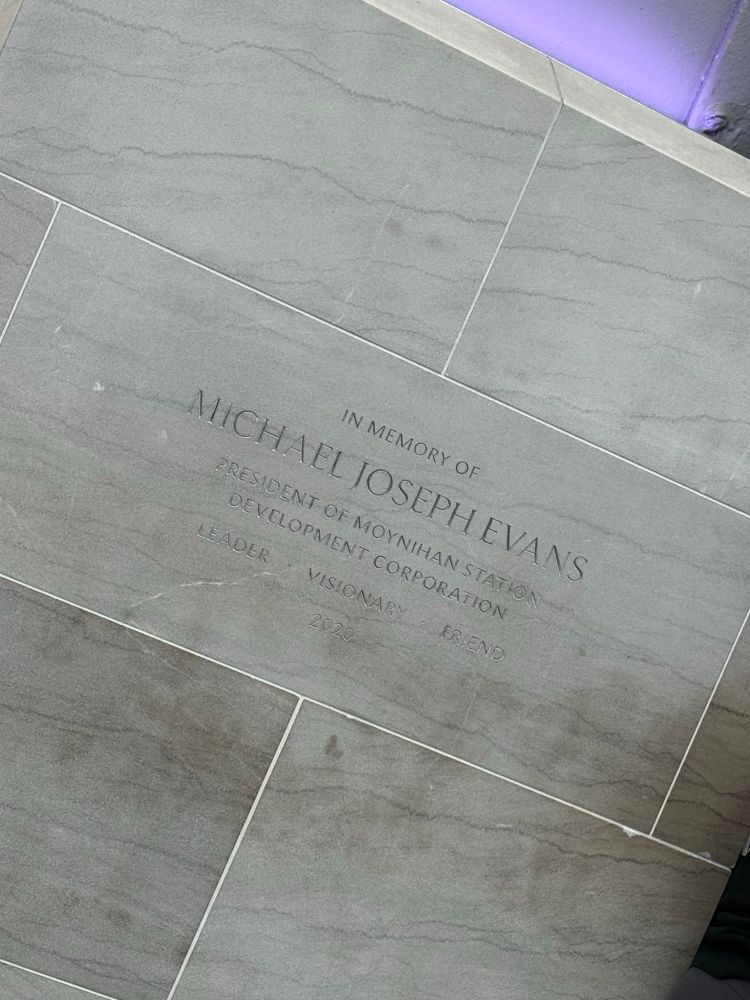 The memorial to Moynihan’s architect 