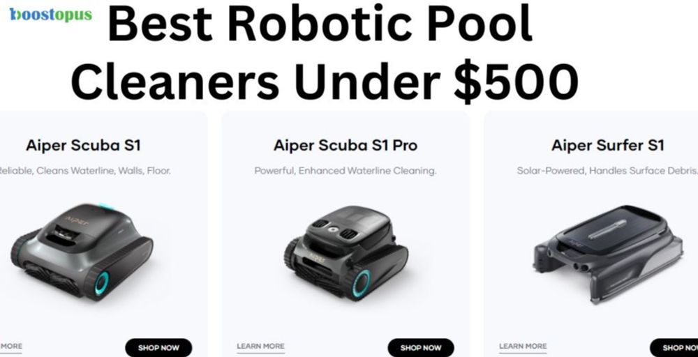 Best Robotic Pool Cleaners under $500: Top Budget Picks