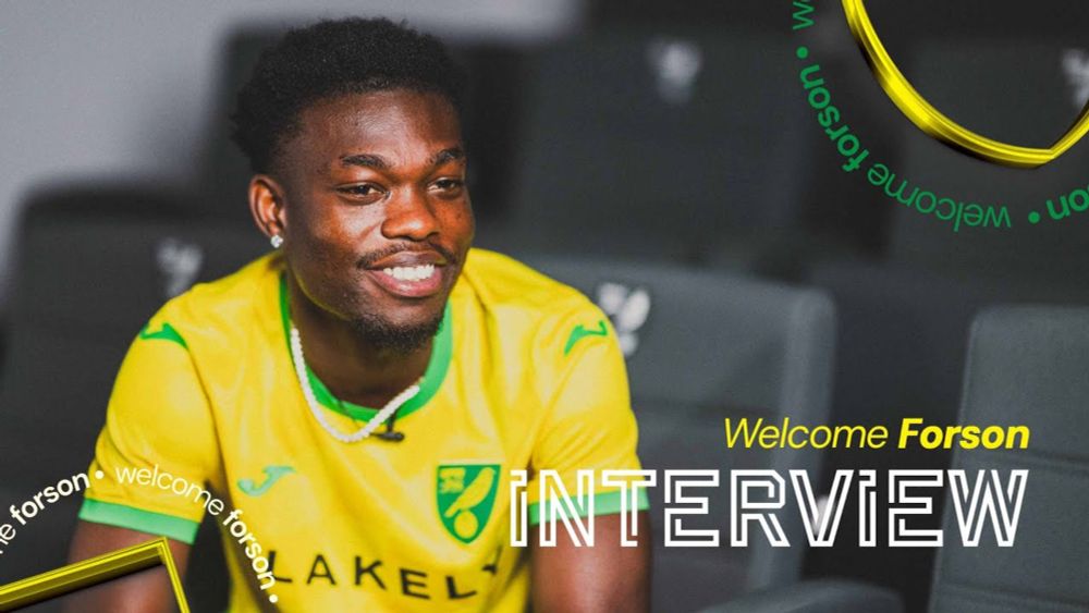 FIRST INTERVIEW | Amankwah Forson signs for Norwich City! ✍️