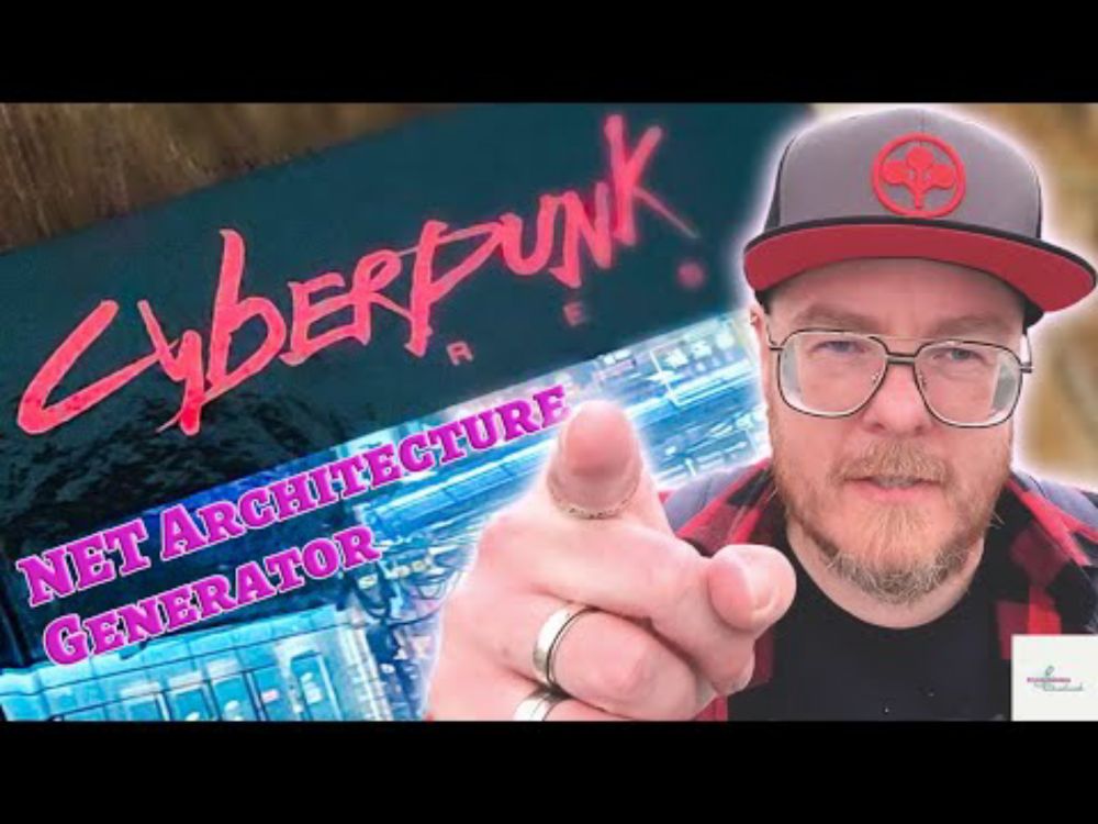 Cyberpunk RED: NET Architecture Generator (Deutsch) #cyberpunk #cyberpunkred