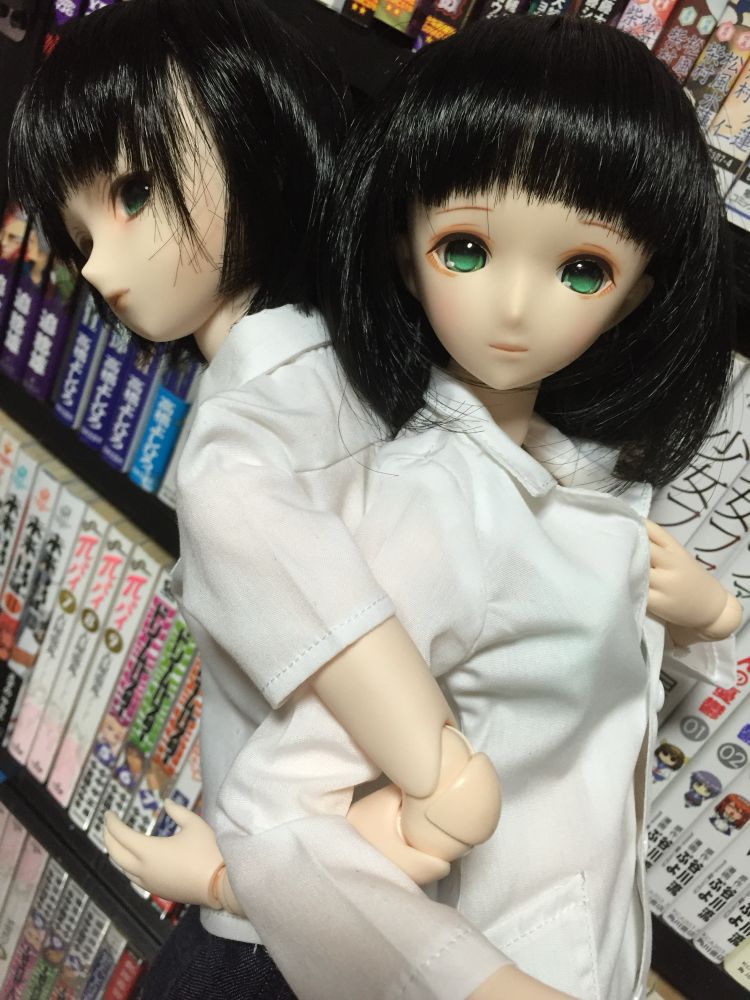 玲香（妹）と碧流（姉）
三姉妹の三女と次女。
