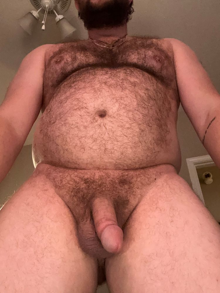 Me naked from below