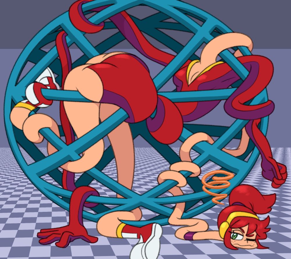 my oc ruby tangled up in some artifact