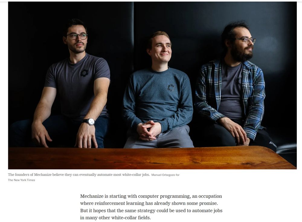 The founders of Mechanize believe they can eventually automate most white-collar jobs.