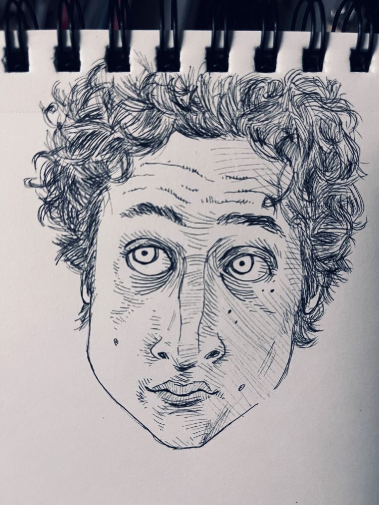 Sketch of Jeremy Allan White