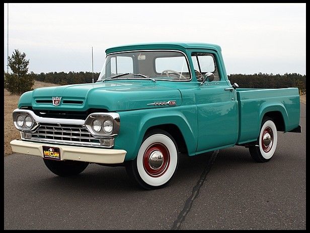 1960 Ford F-100 pickup. 