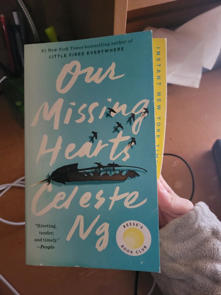 Our Missing Hearts by Celeste Ng.