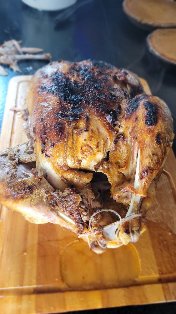 Roasted fowl 