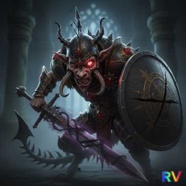 GibbilyDronk Dark Paladin, Level 3