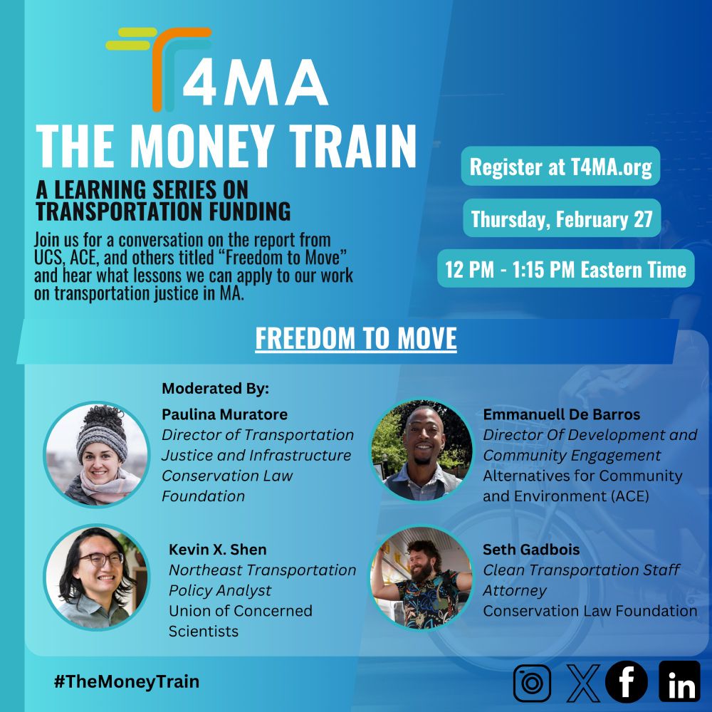 Flyer for Freedom to Move webinar on Thursday 2/27 from 12-1:15PM ET