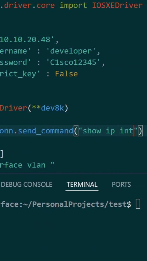 CONNECT via SSH to Cisco device #programming #coding #hardwarenetworking  #code #networkengineer - YouTube