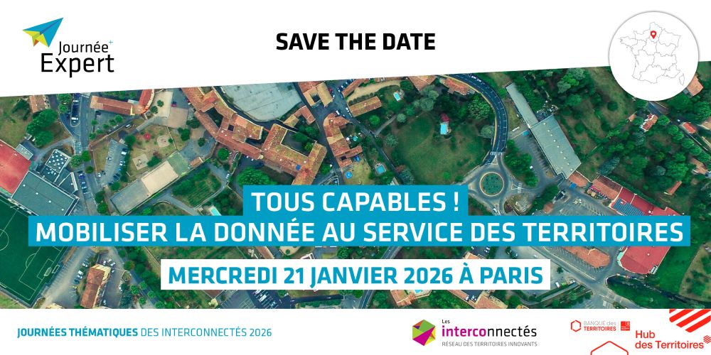 Journée expert "Tous capables ! Mobiliser la donnée au service des territoires"