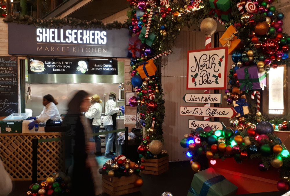 As we all know, Dorset scallops are an Arctic Circle delicacy. 