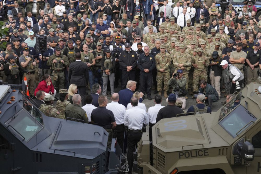 Trump deployed the National Guard in the city as part of his efforts to federalize Washington’s police operations.