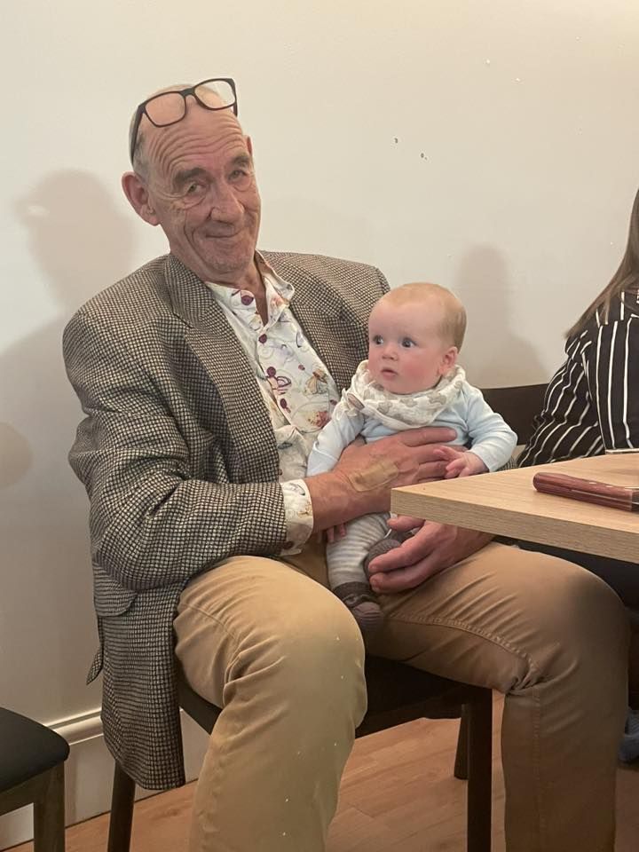 Happy great uncle Pat