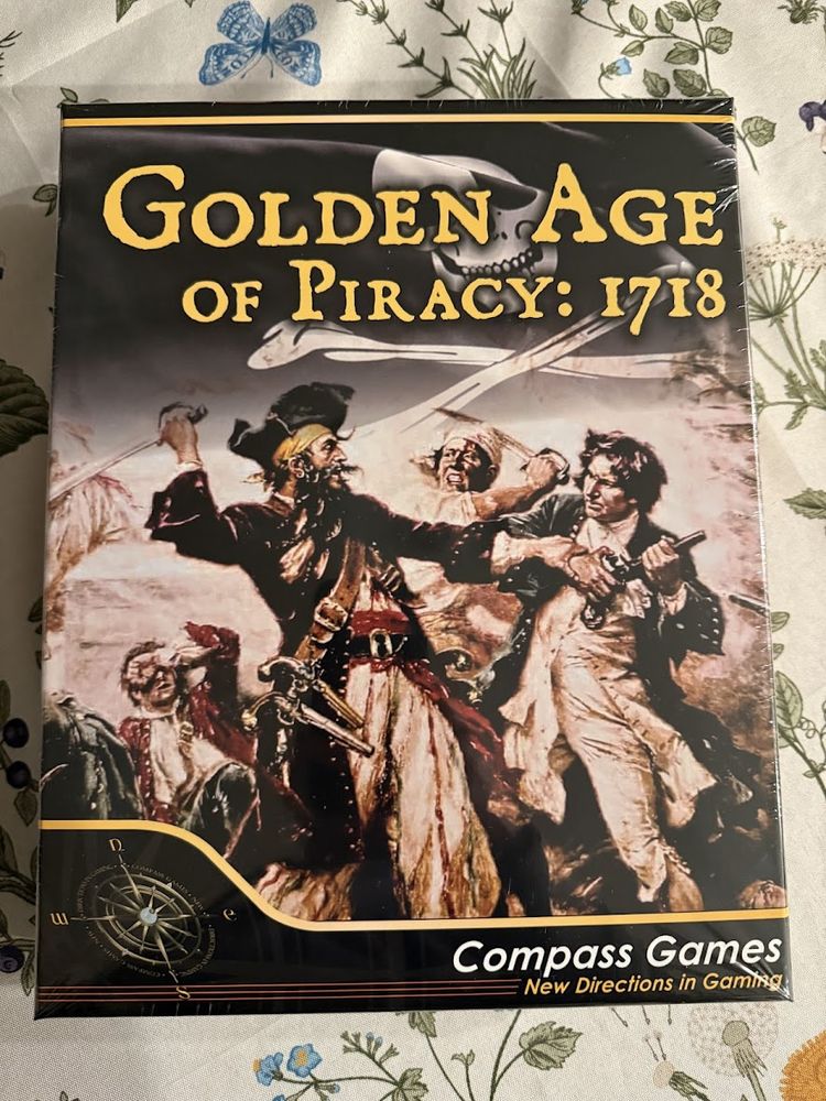 Box image of The Golden Age of Piracy: 1718 from Compass Games