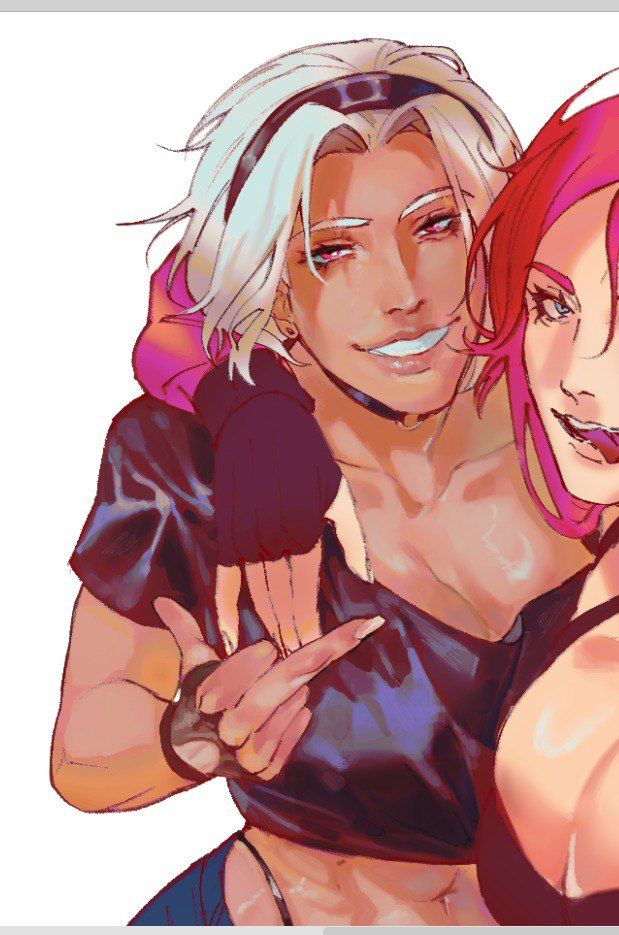 #tomboy #art #anime #comission #wip #woman