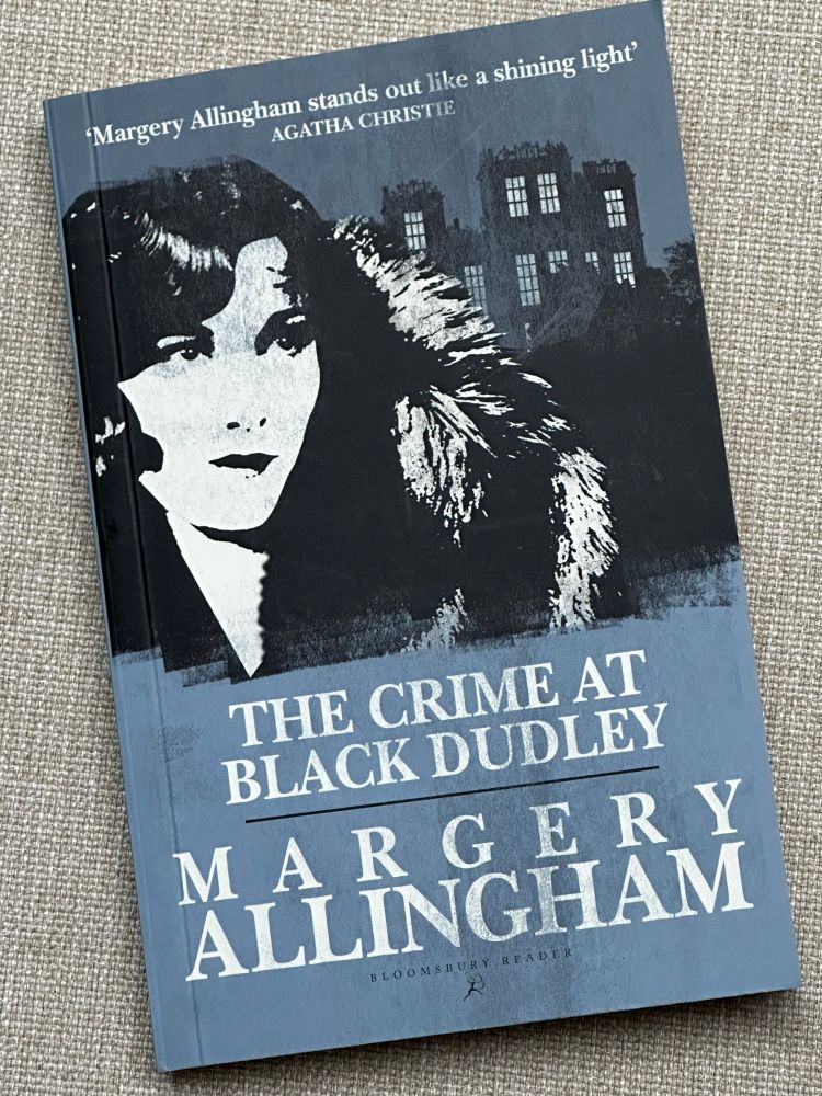 Cover of the book “The Crime at Black Dudley” by Margery Allingham.