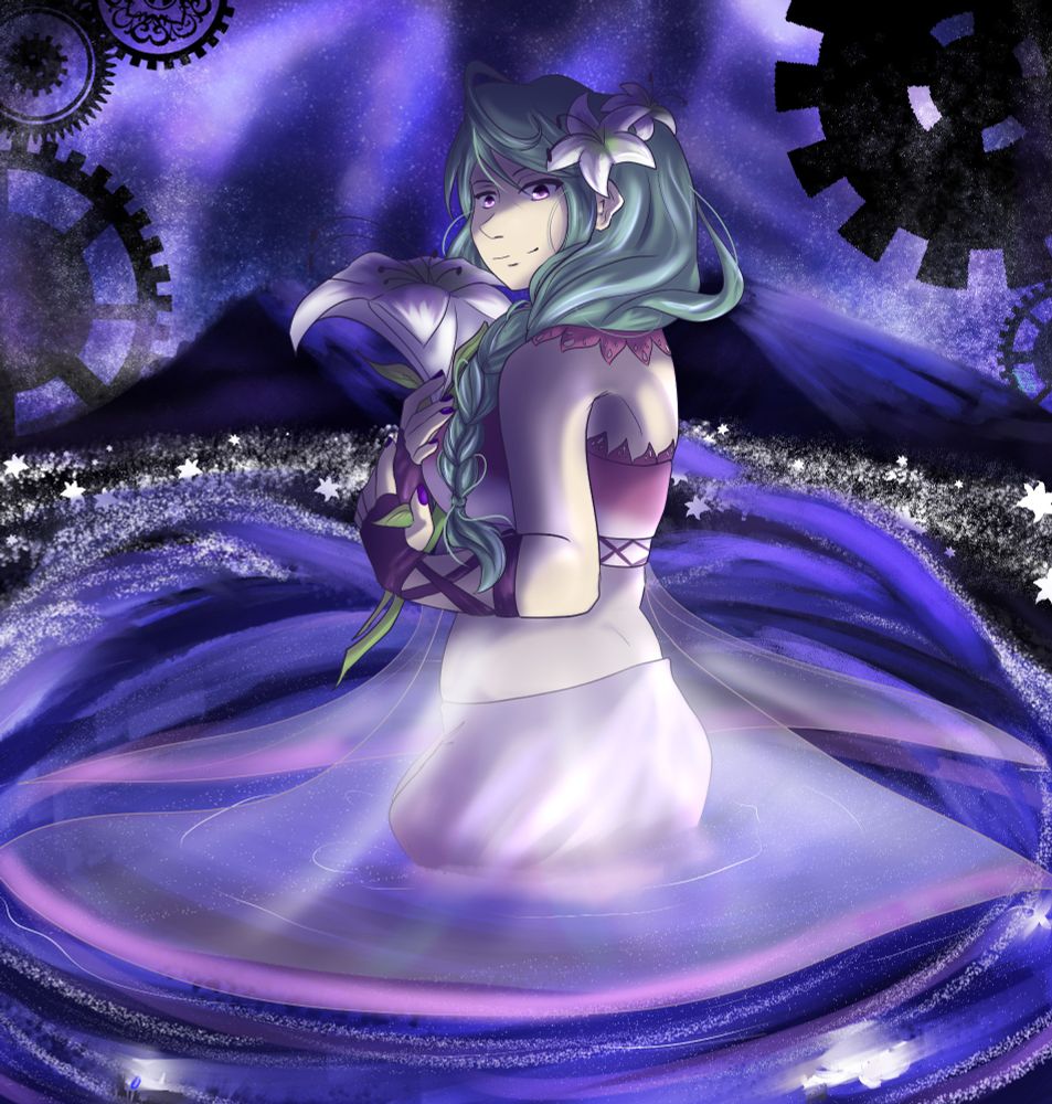 Miku skin, Cantatrice from Project Diva X! (Lights off) 