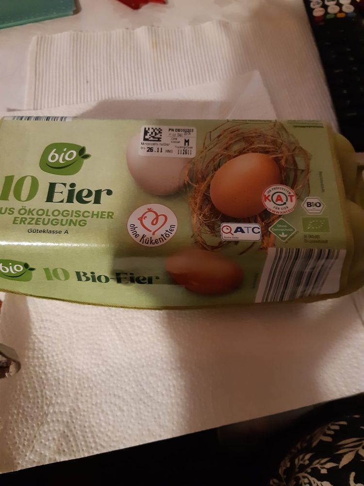 price of eggs - germany - 3.39 for 10 bio ones