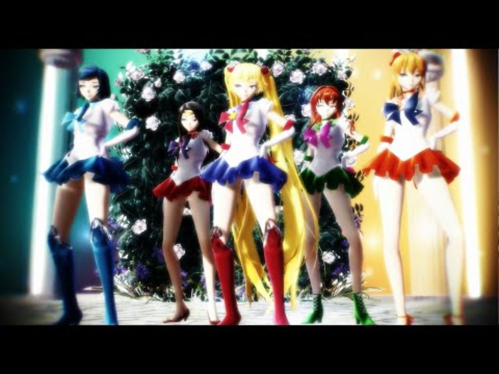 [MMD - Sailor Moon] LE SSERAFIM - CRAZY -- Mercury, Mars, Moon, Jupiter, Venus