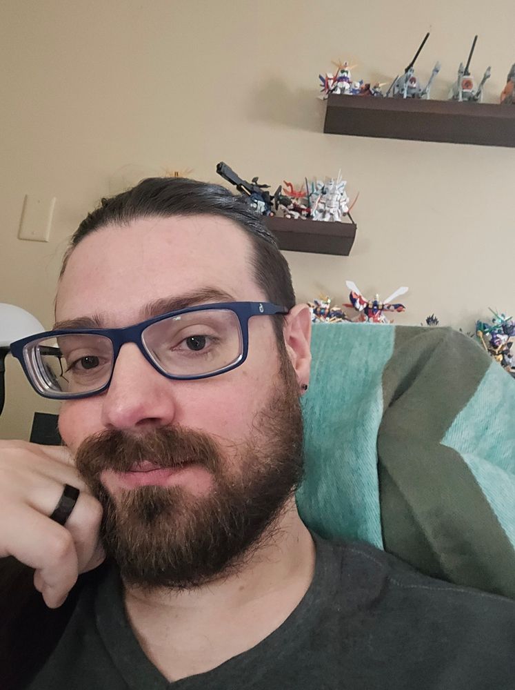 Davahsticks in his natural habitat.