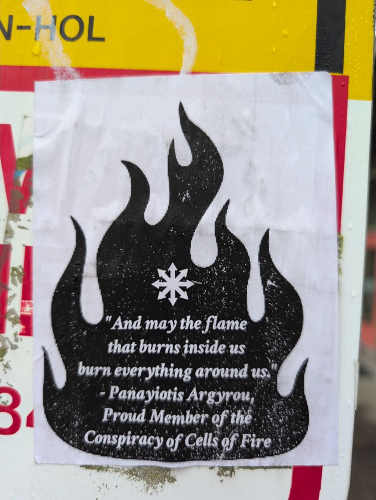 "And may the flame that burns inside us burn everything around us." - proud member of the Conspiracy of the Cult of Fire