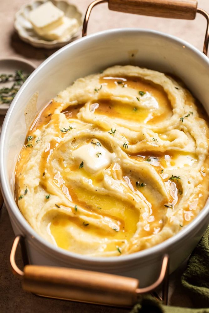 Vegan Garlic Mashed Potatoes